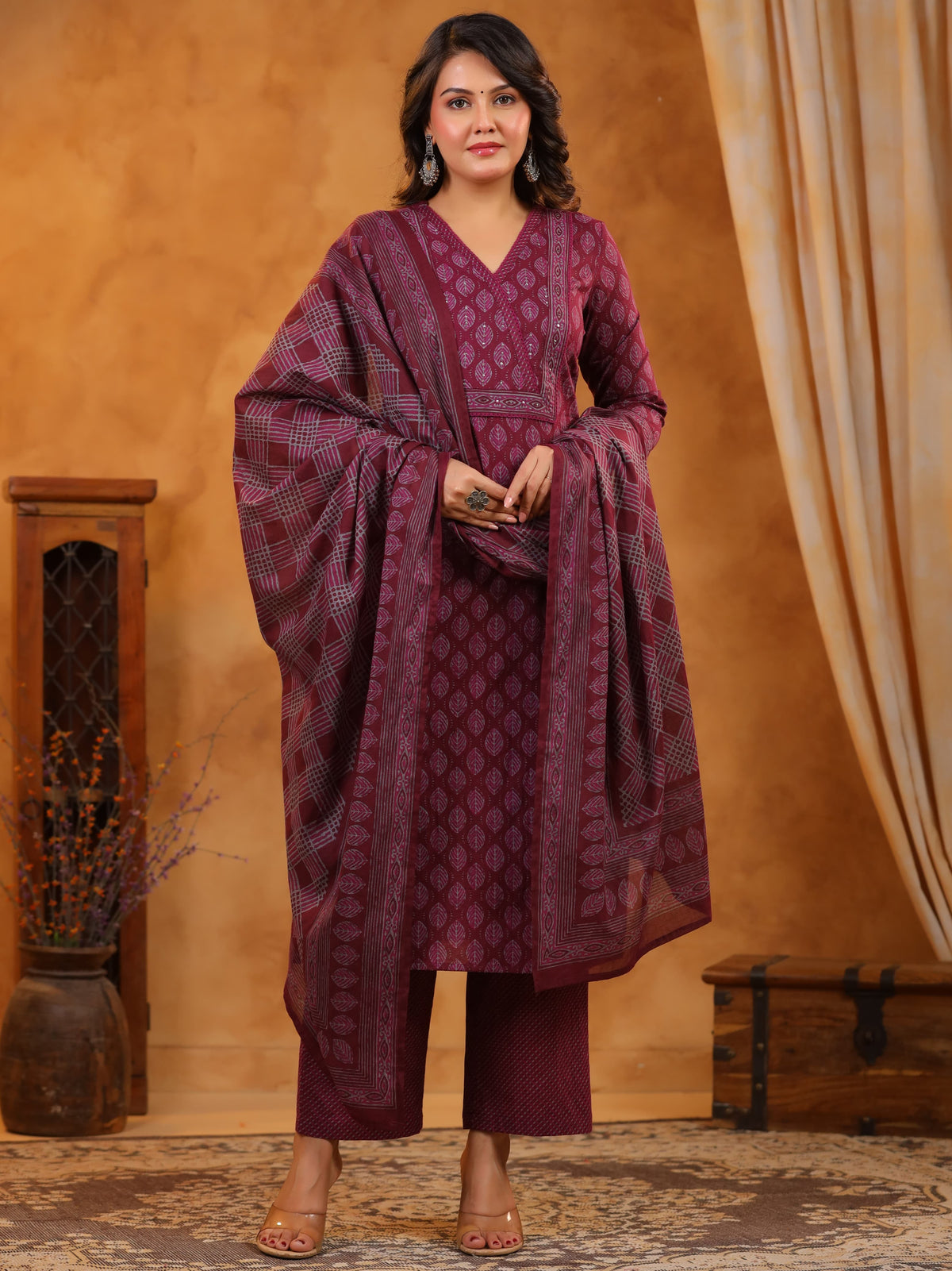 Pure cotton suit set