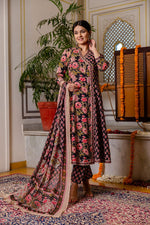 Pretty cotton angrakha full suit set