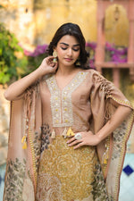 Pretty tissue kaftan set