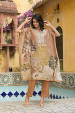 Pretty tissue kaftan set