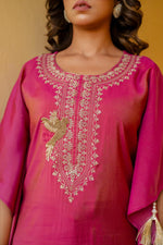 Pretty muslin kaftan with beautiful yoke
