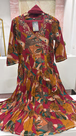 Pure cotton angrakha suit set