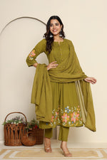 Pretty premium embroidered suit set