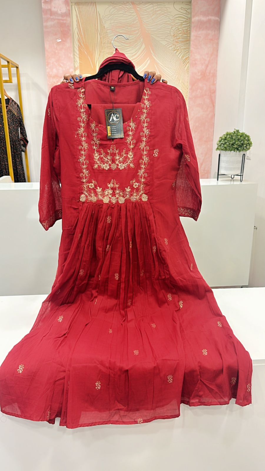 Pure Mul cotton lining full suit set