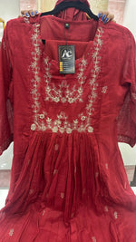 Pure Mul cotton lining full suit set