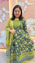 Wow Anarkali cotton suit set