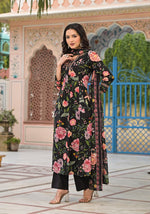 Gorgeous digital printed cotton suit set