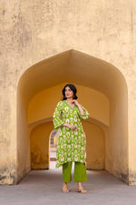 Pure Ikkat cotton co ord set