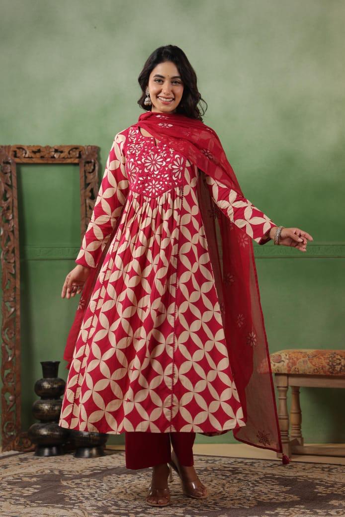 Cotton full suit set