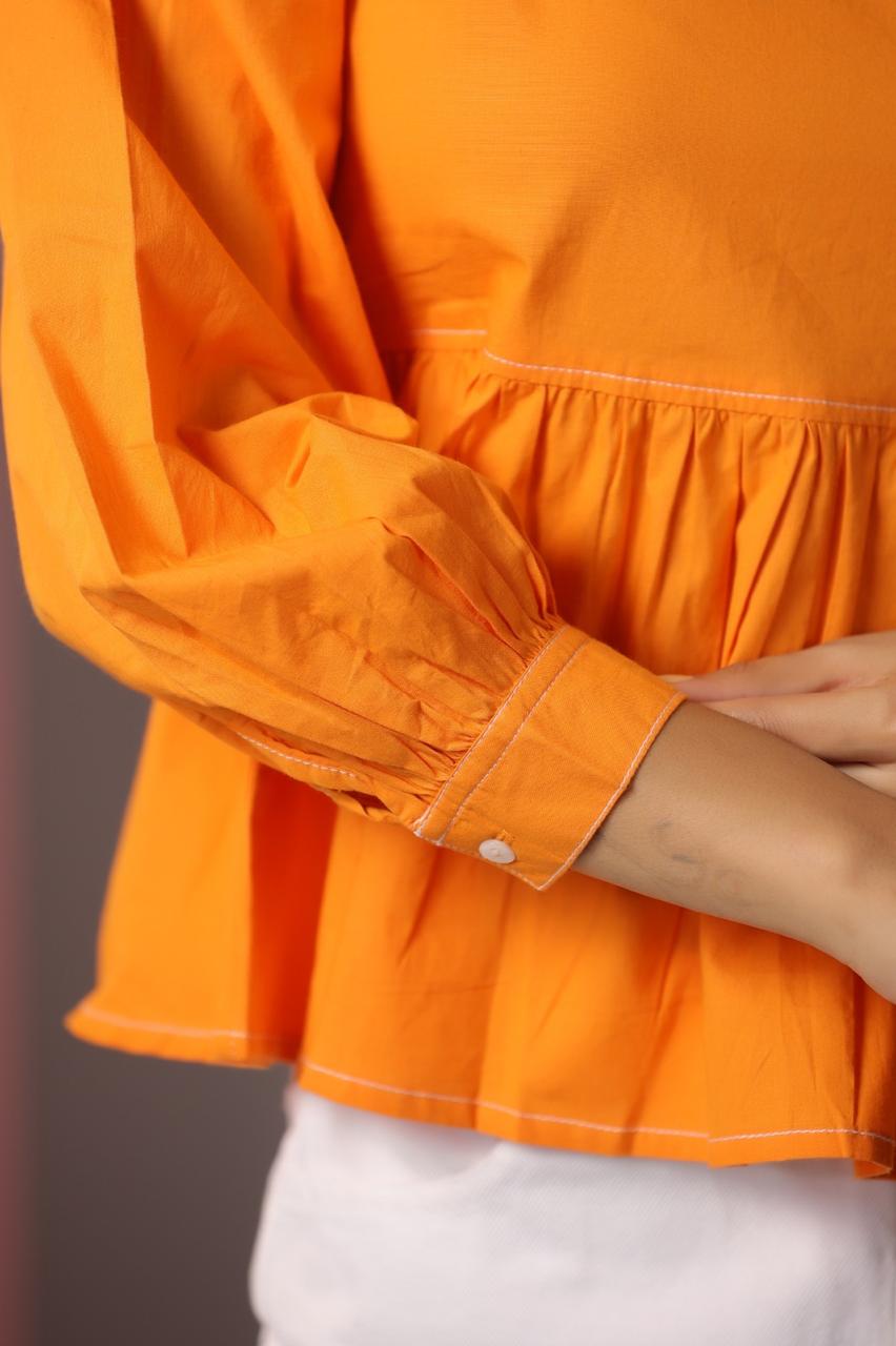 V neck Short cotton top