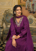 Restocked !! Pure chinon party wear lining suit set !! Dispatch Next Week