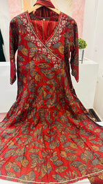 Pure cotton angrakha full suit