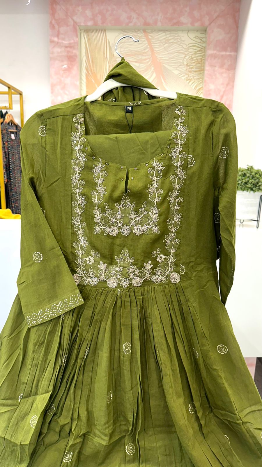 Pure Mul cotton lining suit set