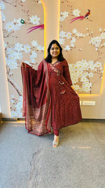 Cotton angrakha full suit set