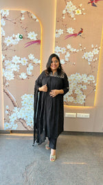 Pure embroidery lining full suit set