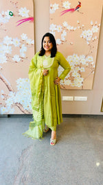 Beautiful Mul chanderi lining suit set