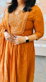 Pretty mul cotton lining suit set