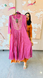 Pretty mul cotton lining suit set