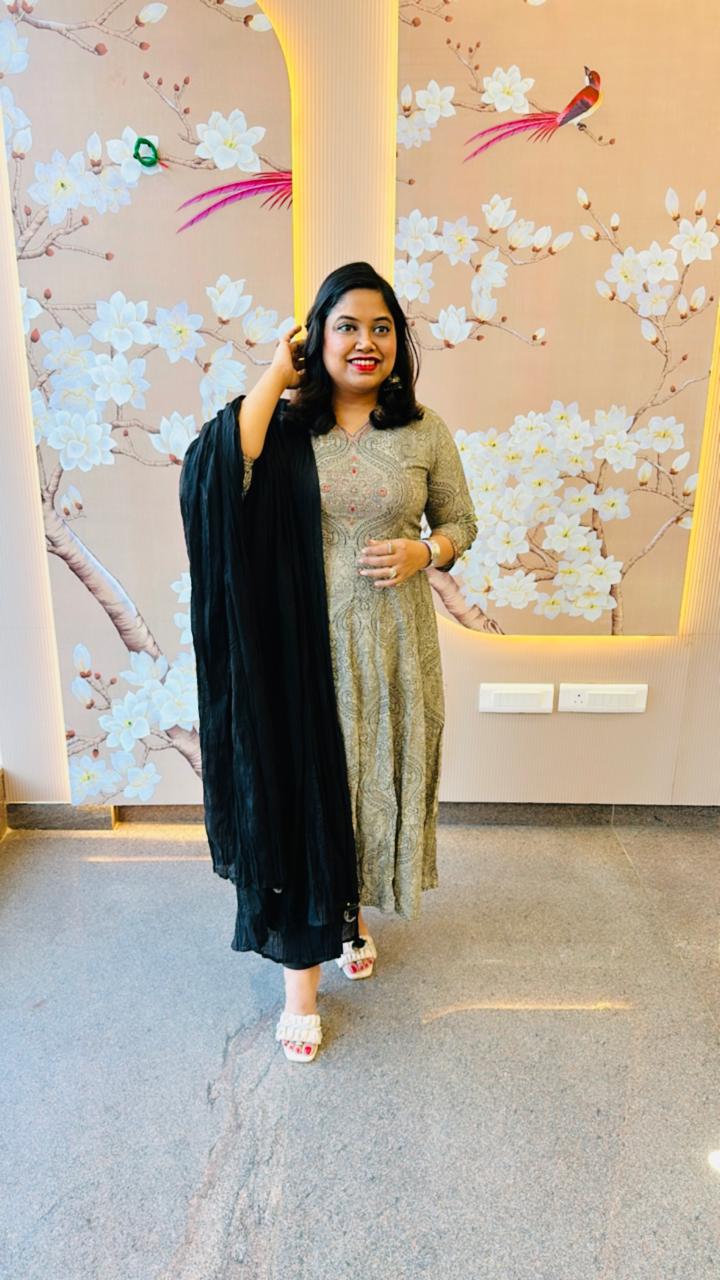 Pretty cotton full suit set