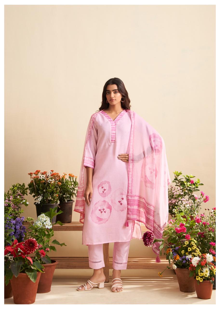 Premium linen cotton lining suit set