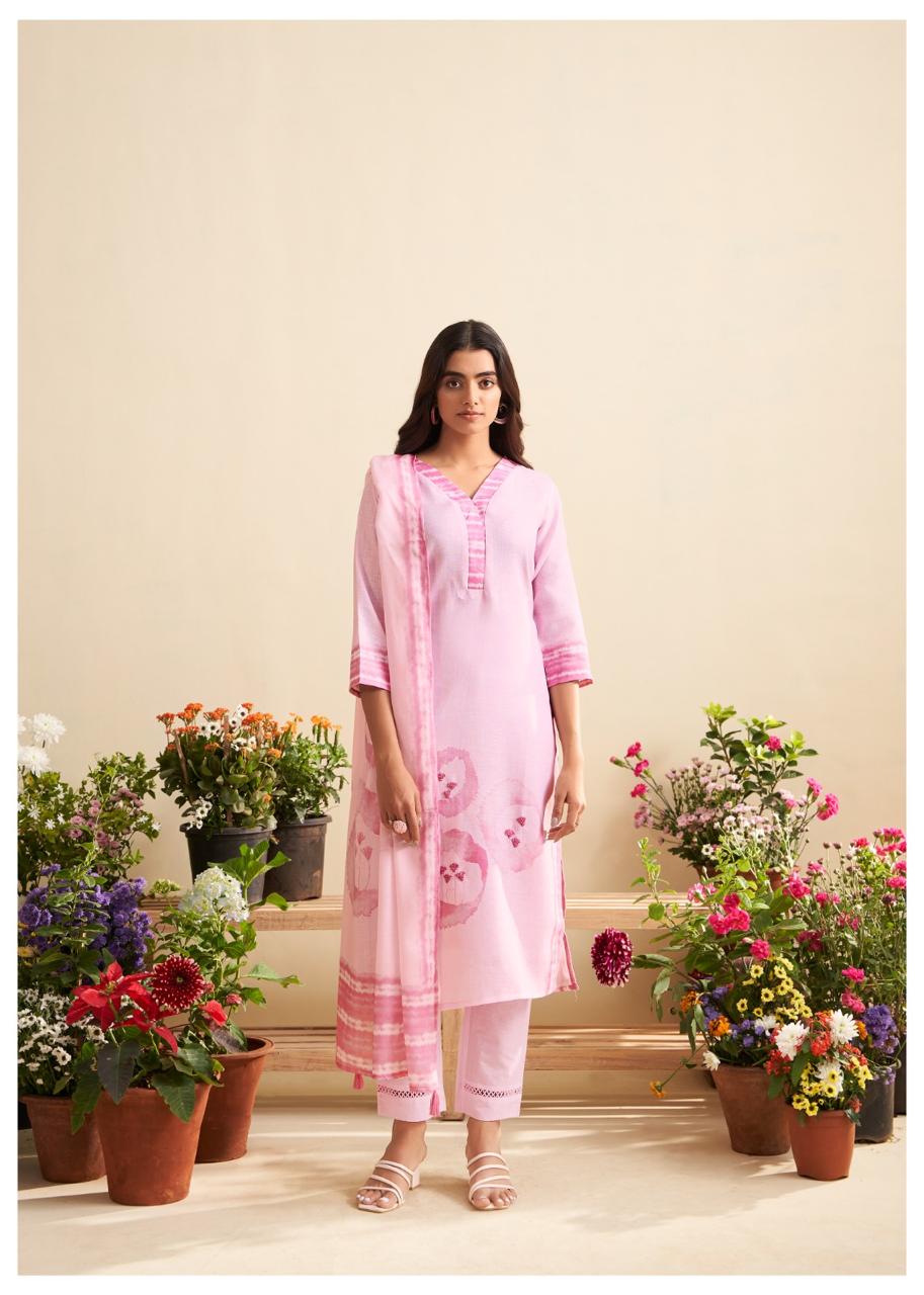 Premium linen cotton lining suit set