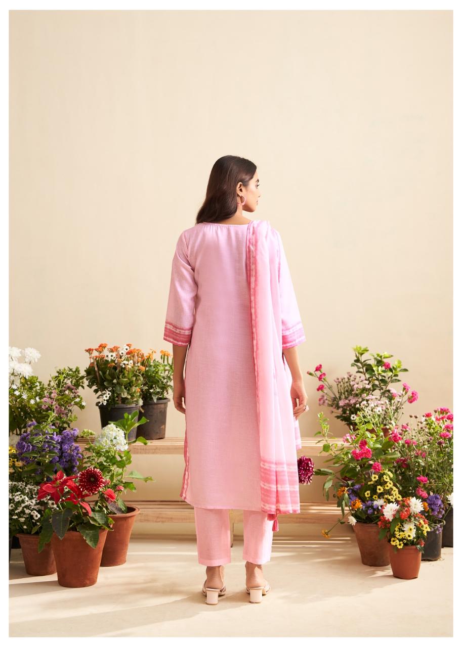 Premium linen cotton lining suit set