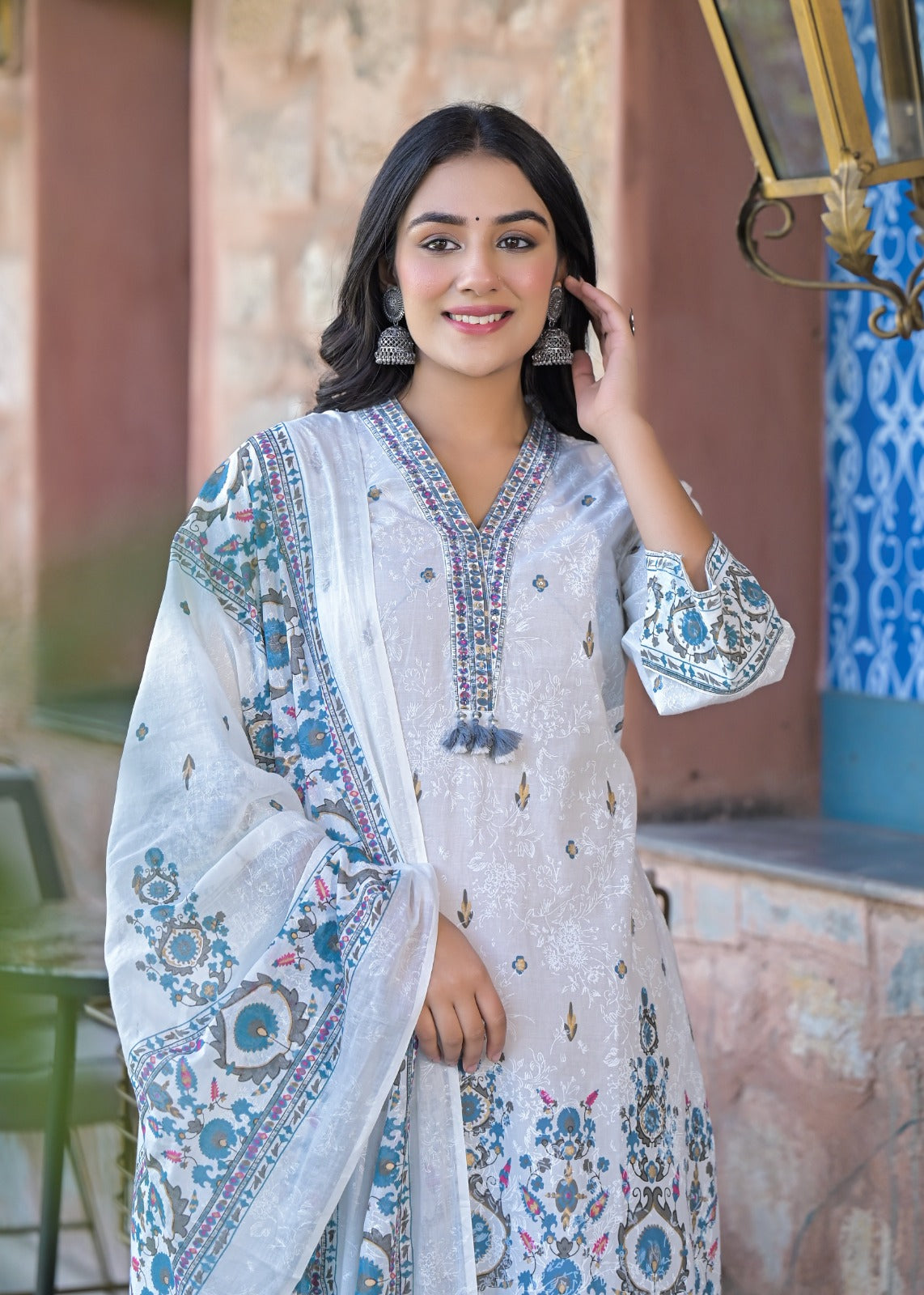 Pure cotton with seperate inner digitally printed