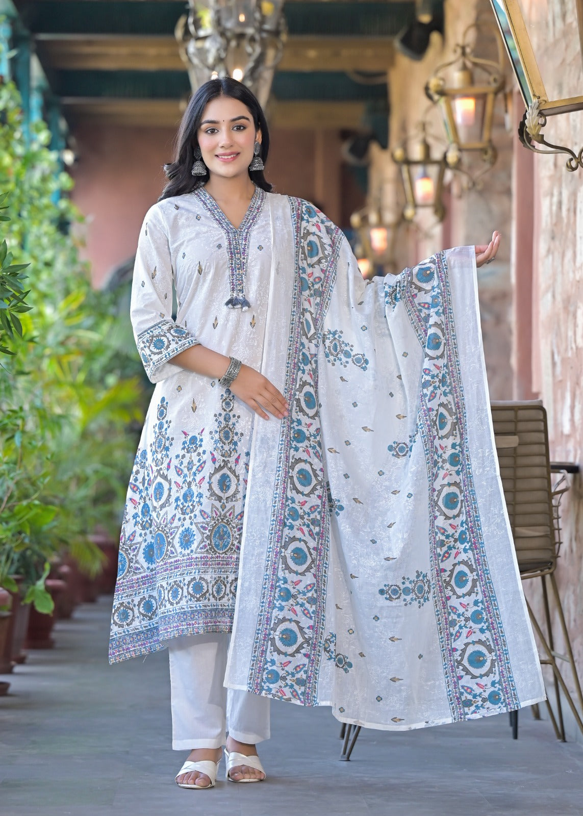 Pure cotton with seperate inner digitally printed