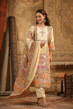 Pure muslin silk lining full suit set