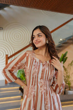 Digital printed cotton co ord set