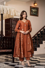 Super gorgeous Mul chanderi suit set