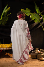 Pure cotton designer Anarkali suit set