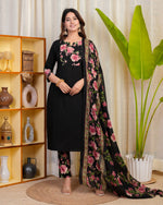 Pretty cotton full suit set