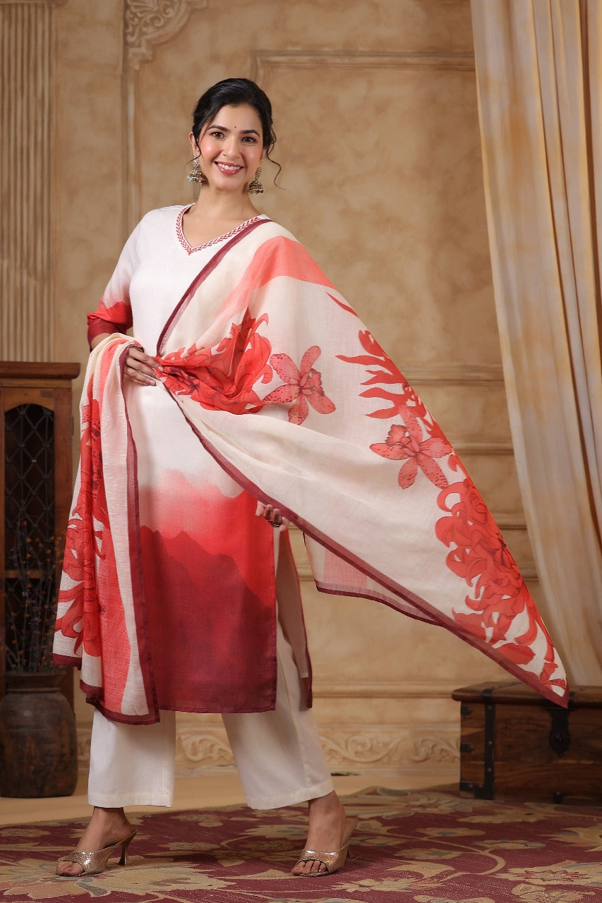 Wow cotton lining suit set