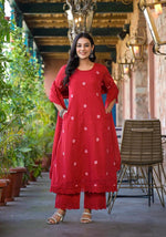 Restocked ! Super pretty Mul cotton lining suit set !