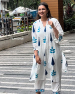 Restocked! Celebrity design mul cotton kurta pant