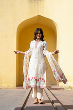 Pure Jamdani a must buy premium cotton suit set