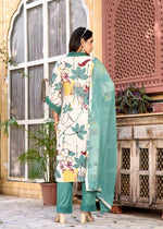 V neck cotton with lace detailing full set