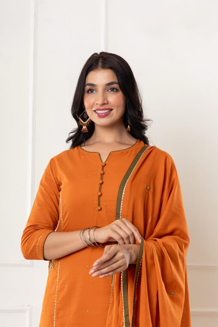 Premium cotton lining designer pocket suit set set