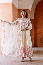 Pure mul cotton lining suit set in pink