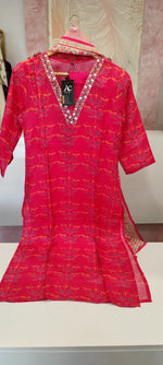 Premium mul silk suit set