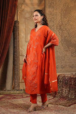 Premium Mul Chanderi lining suit set