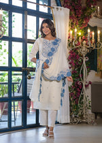 Full embroidery cotton suit set