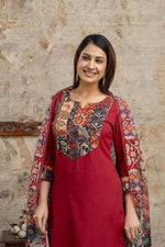 Beautiful flex-cotton suit set