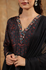 Dola silk sharara suit set