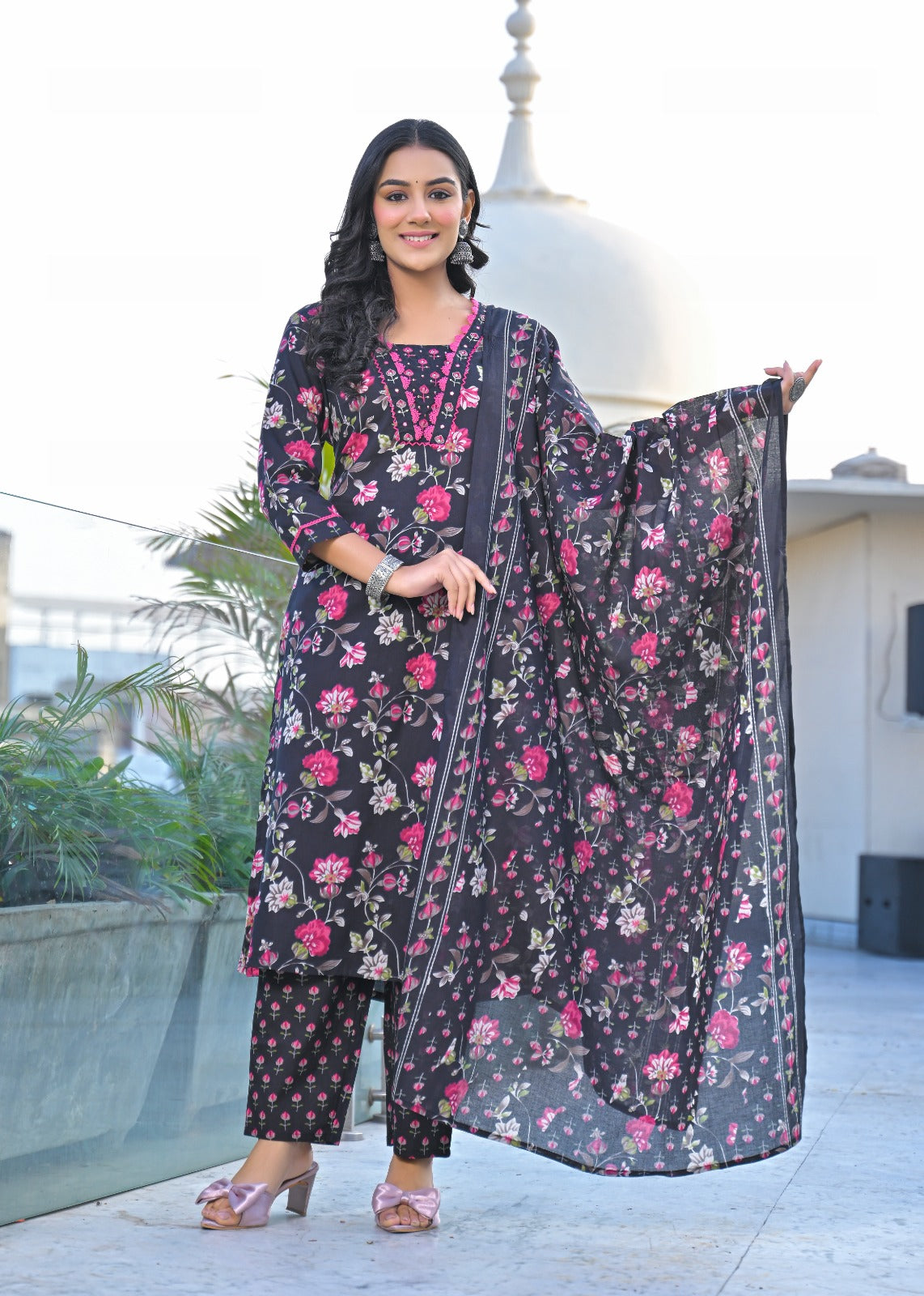 Pure cotton full suit set