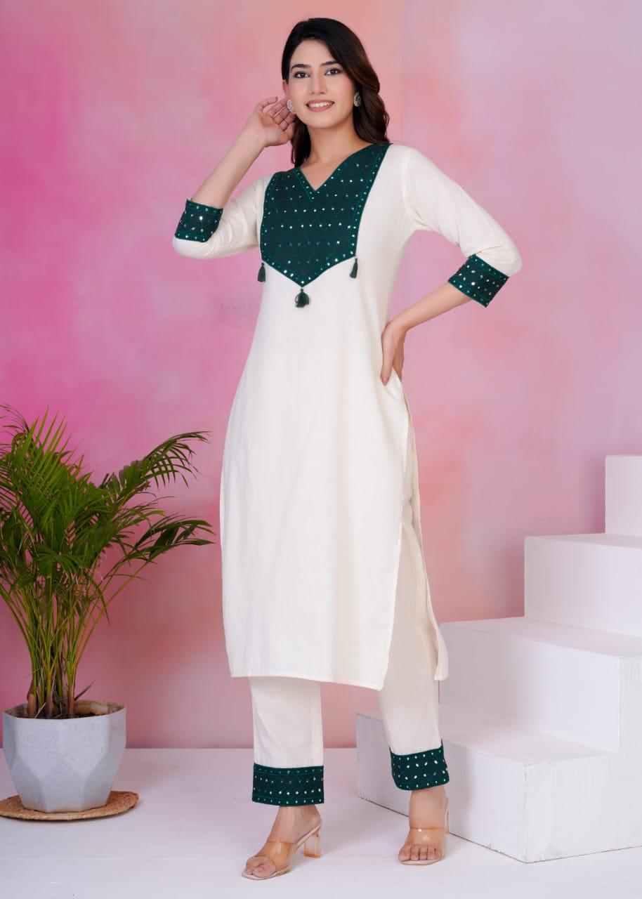 Wow cotton kurta pant