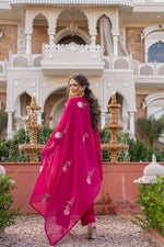 Super gorgeous Mul Chanderi suit set