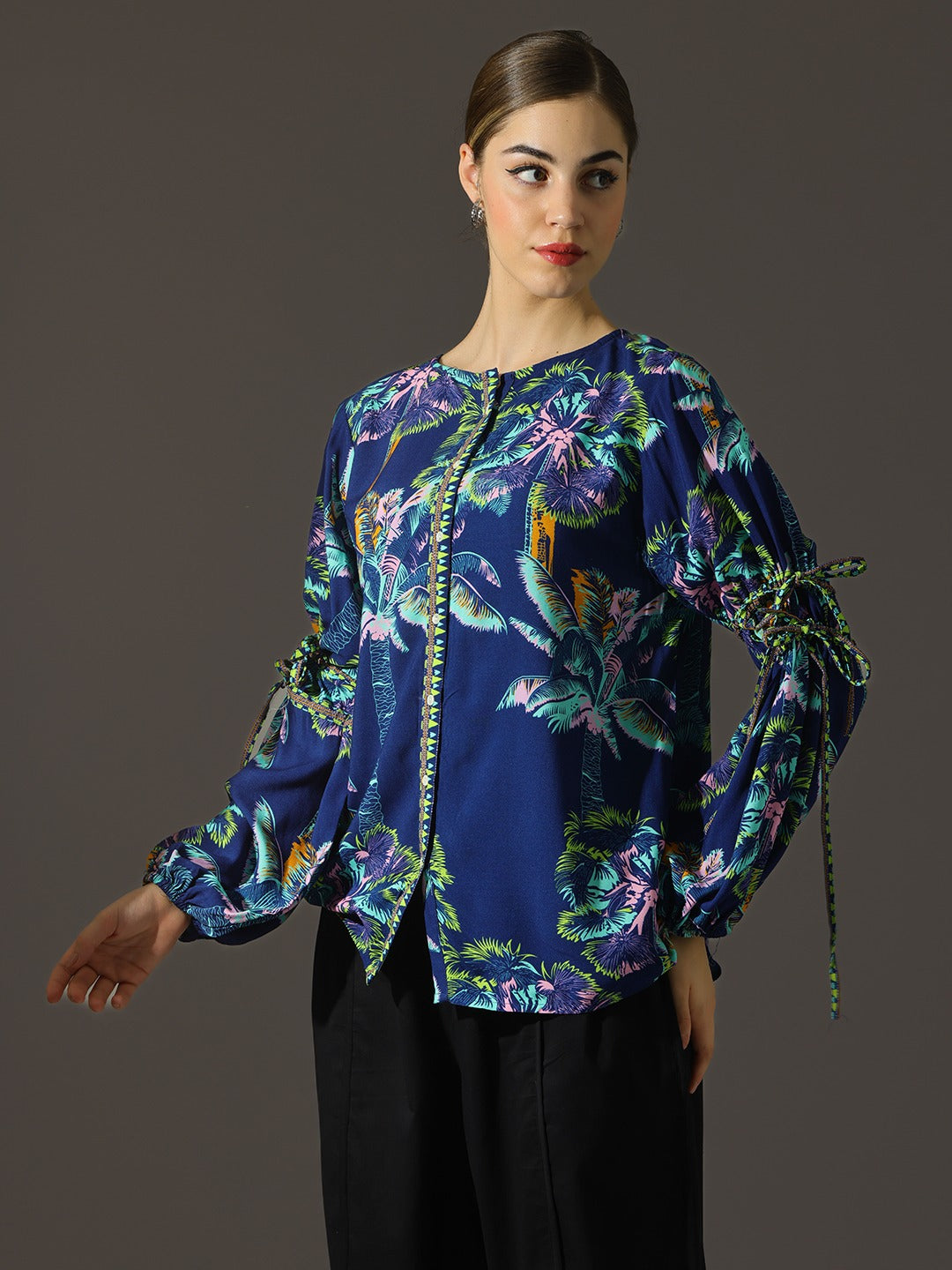 Heavy rayon stylish short top