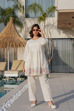 Stylish n elegant embroidered co ord set